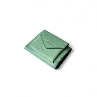 VELARE ミニマムウォレット［クリームブルー］小さい３つ折り財布