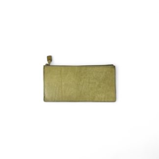 VELARE Flat Longwallet［モスグリーン］薄い長財布